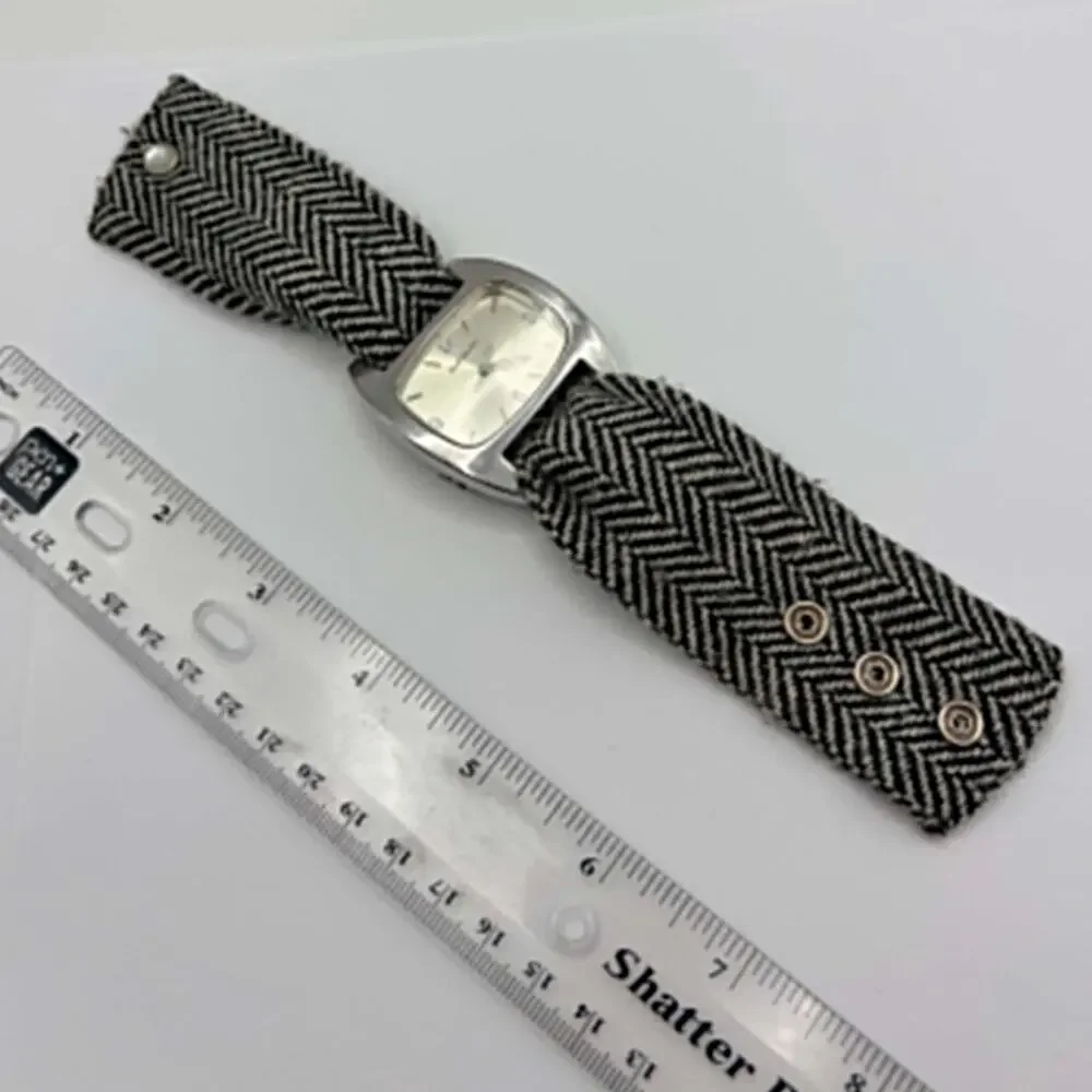 Silver Woven Narmi Watch